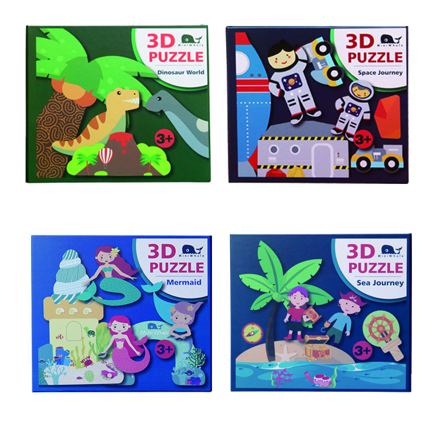 3D Puzzle Kanggo Pabrik Kid