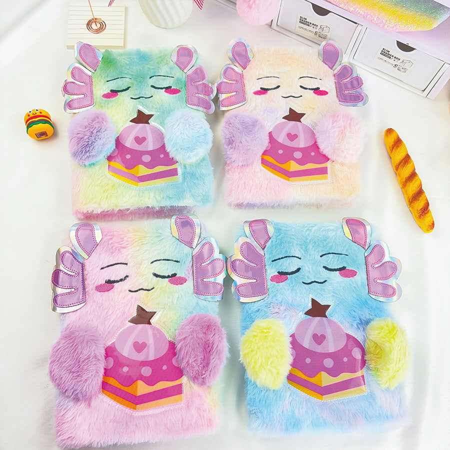 Notebook Plush A5 Monster Diary Plush Notebook Plush A5 Monster Diary Plush