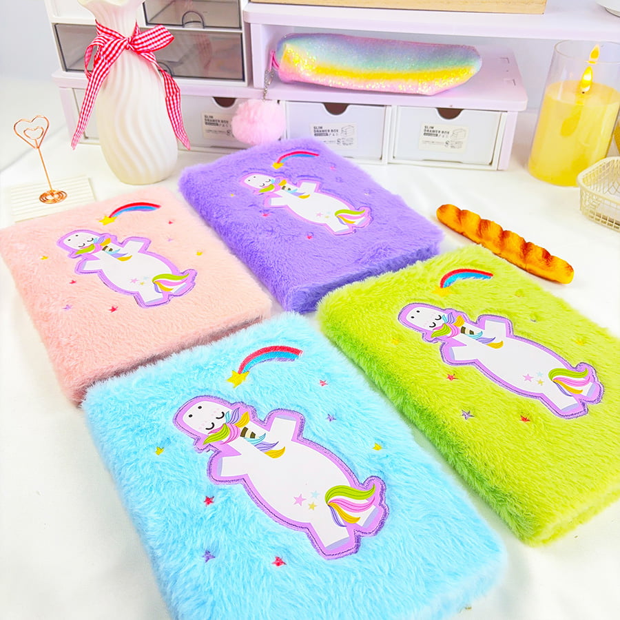 Notebook Plush A5 sing ora apik unicorn
