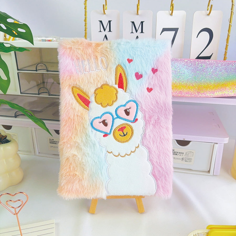 Notebook Plush A5 Alpaca Diary Alpaca Diary Notebook Plush A5 Alpaca Diary Alpaca Diary