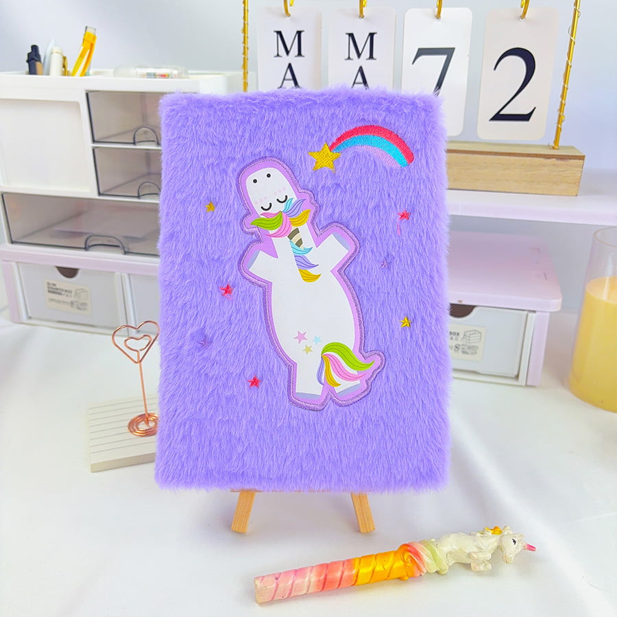 Notebook Plush A5 sing ora apik unicorn Notebook Plush A5 sing ora apik unicorn