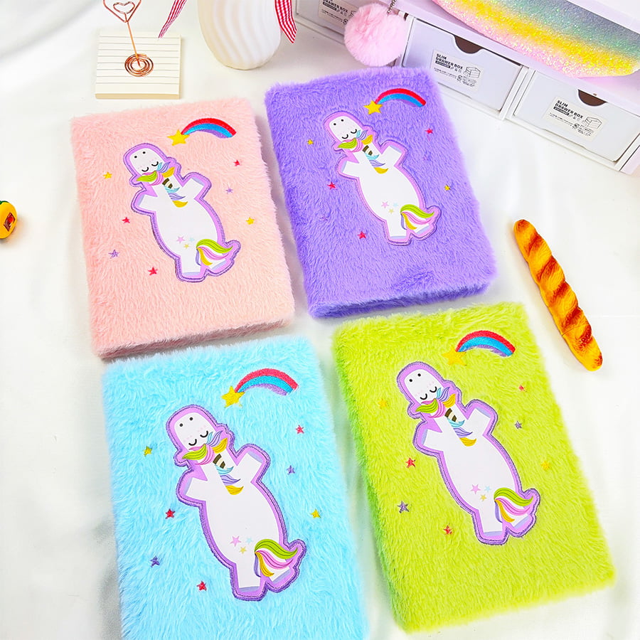 Notebook Plush A5 sing ora apik unicorn